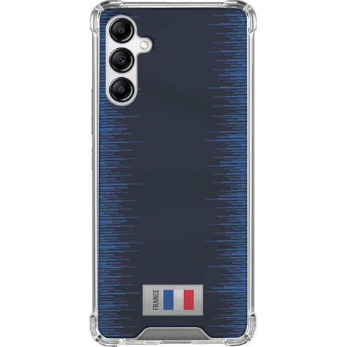 France Soccer Flag Galaxy A14 5G Clear Case